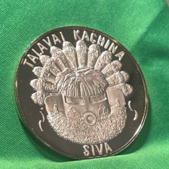 1971 Sovereign Nation of the Hopi Indian Tribe .999 Silver Proof Round - Picture 2 of 5